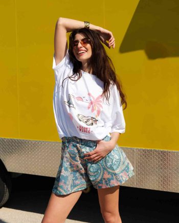 Adira denim shorts