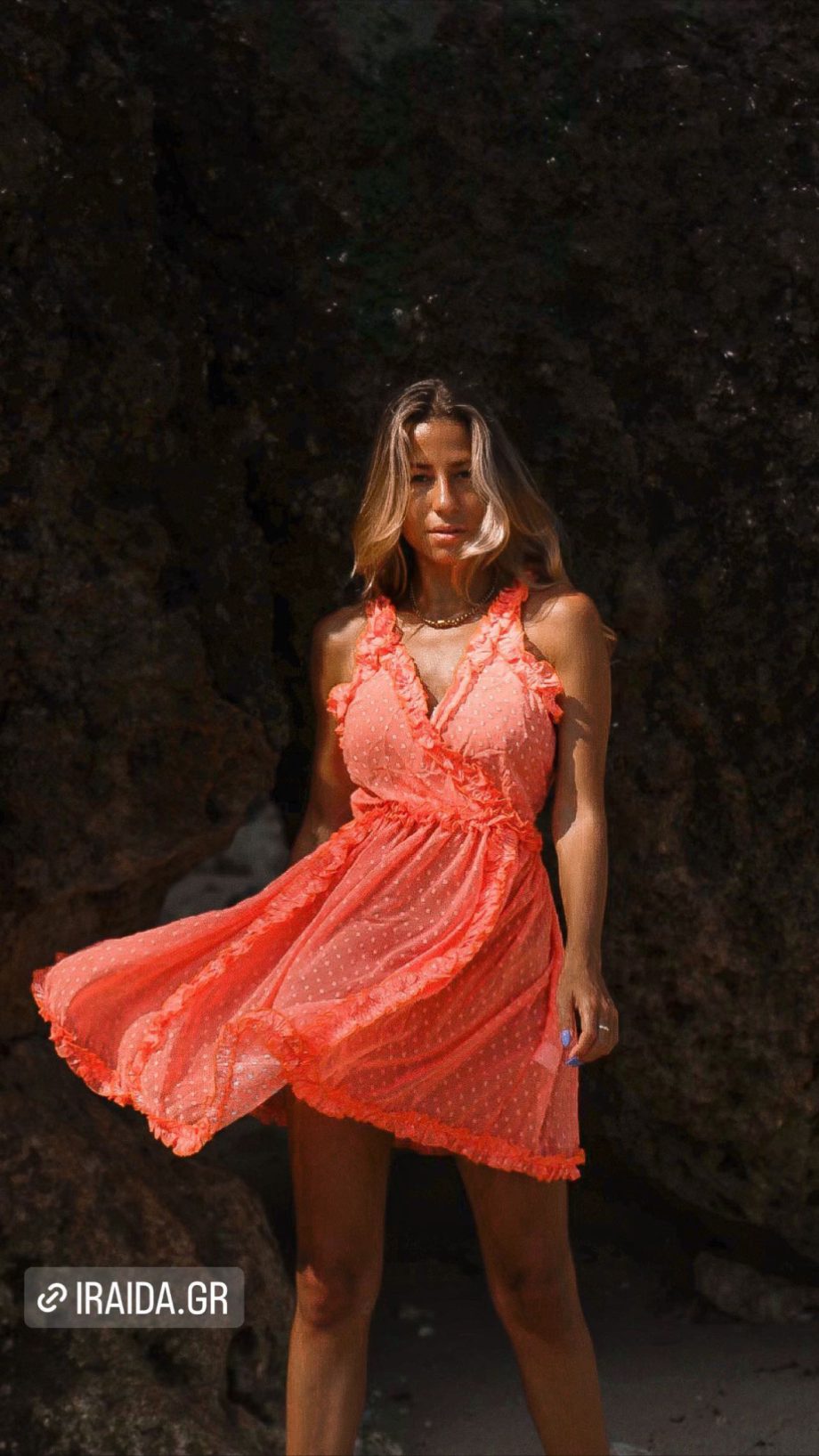 Pale moonlight dress