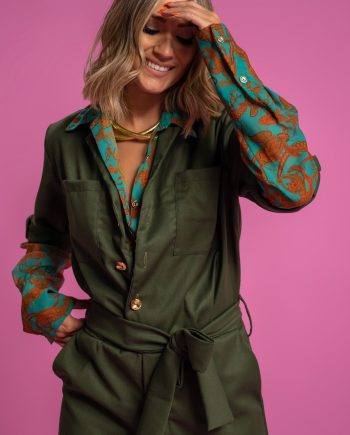 Olive jumpsuit