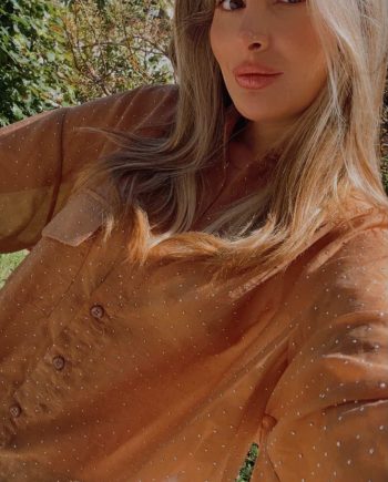 Goldskin brown shirt