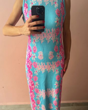 Daisy knitted dress
