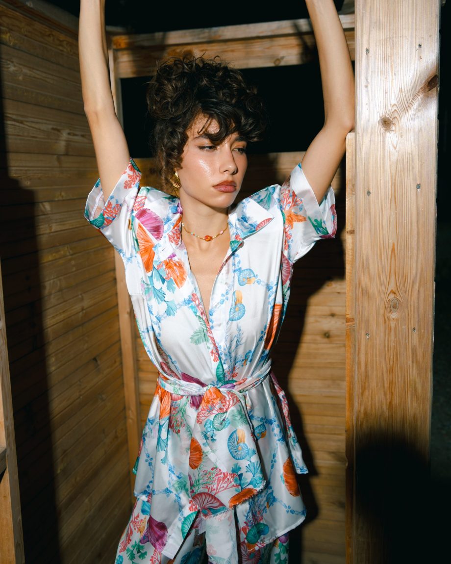 Noemi satin shirt