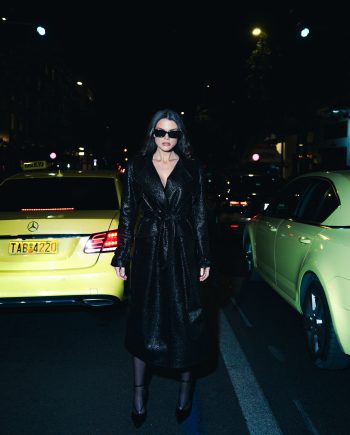 Eileen vegan leather coat