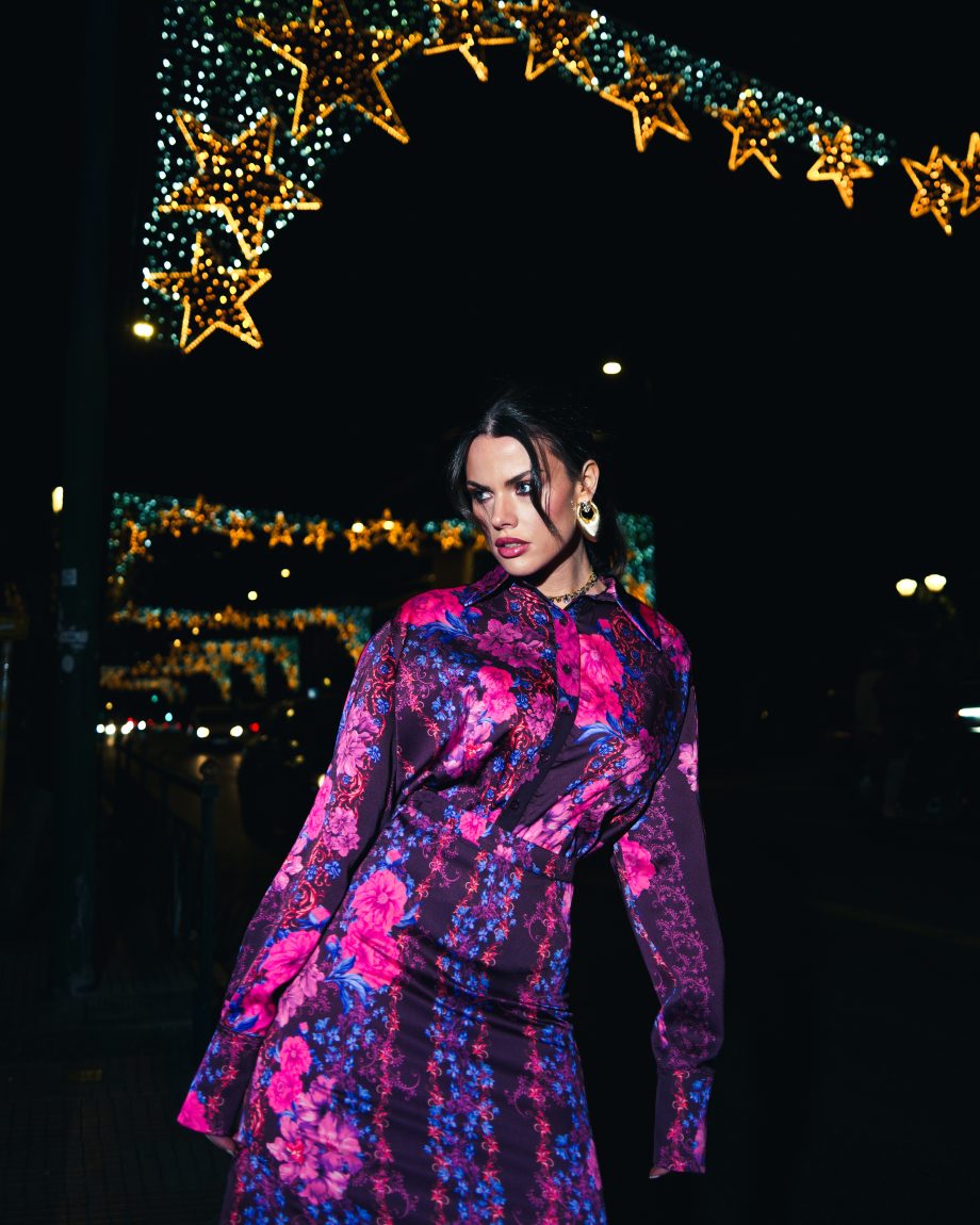Avie satin shirt