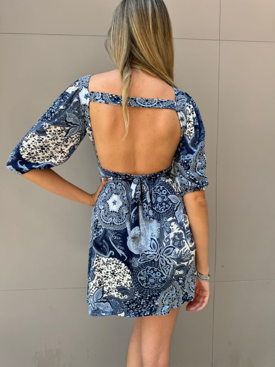 Ocean blue dress
