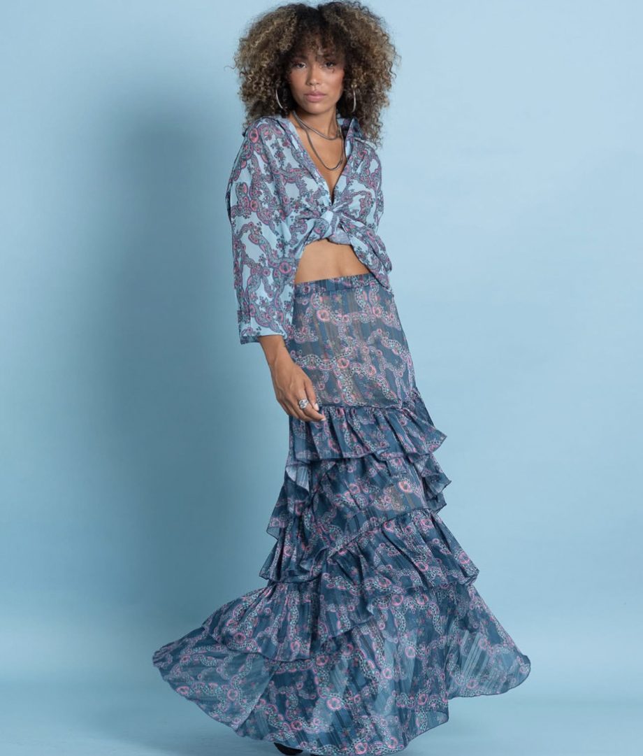 Como maxi skirt