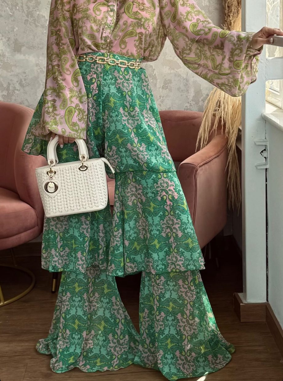Liberty ruffled pants