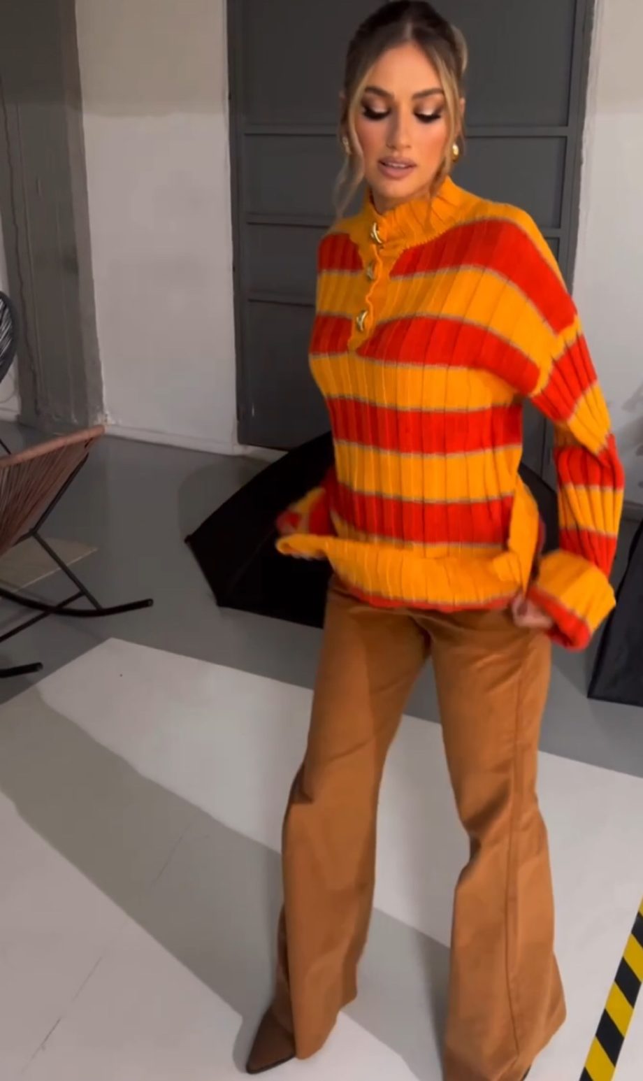 Evelyn striped sweater