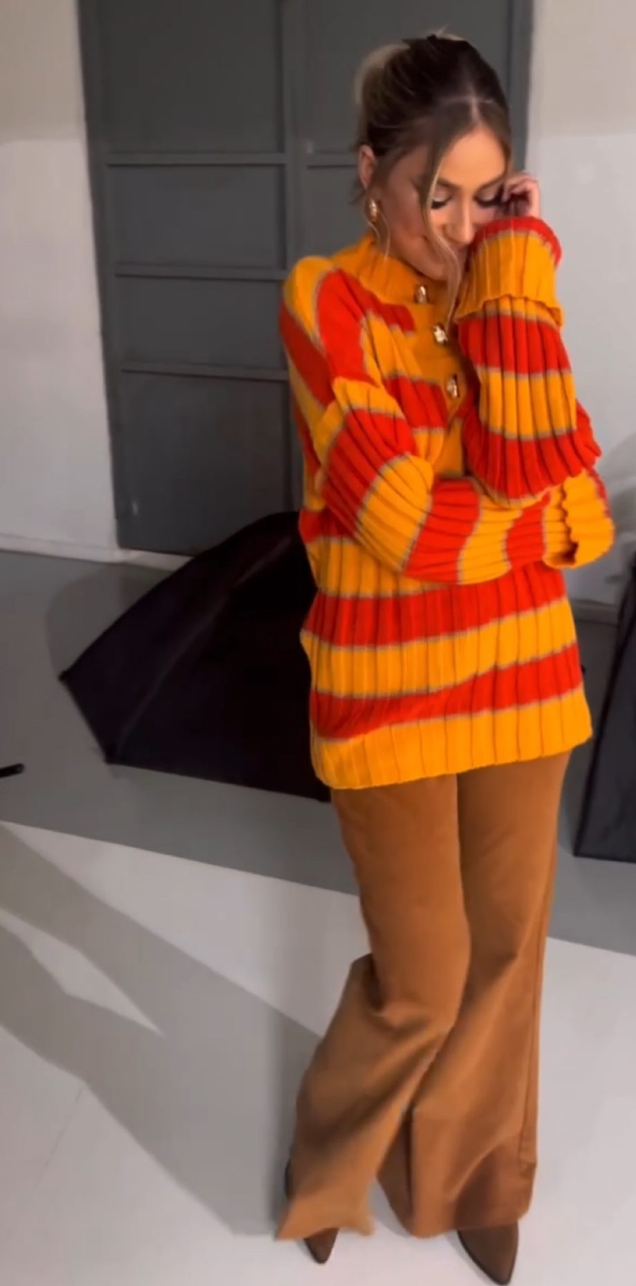 Evelyn striped sweater
