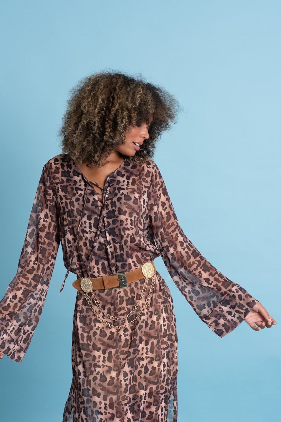 Naples leopard dress
