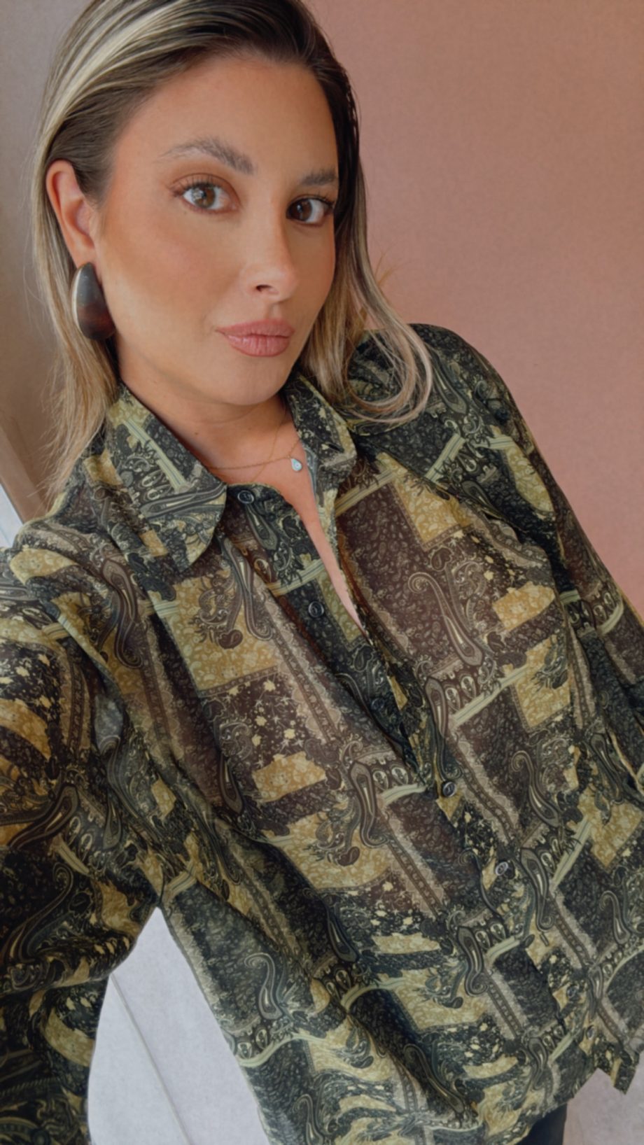Savannah oversized shirt