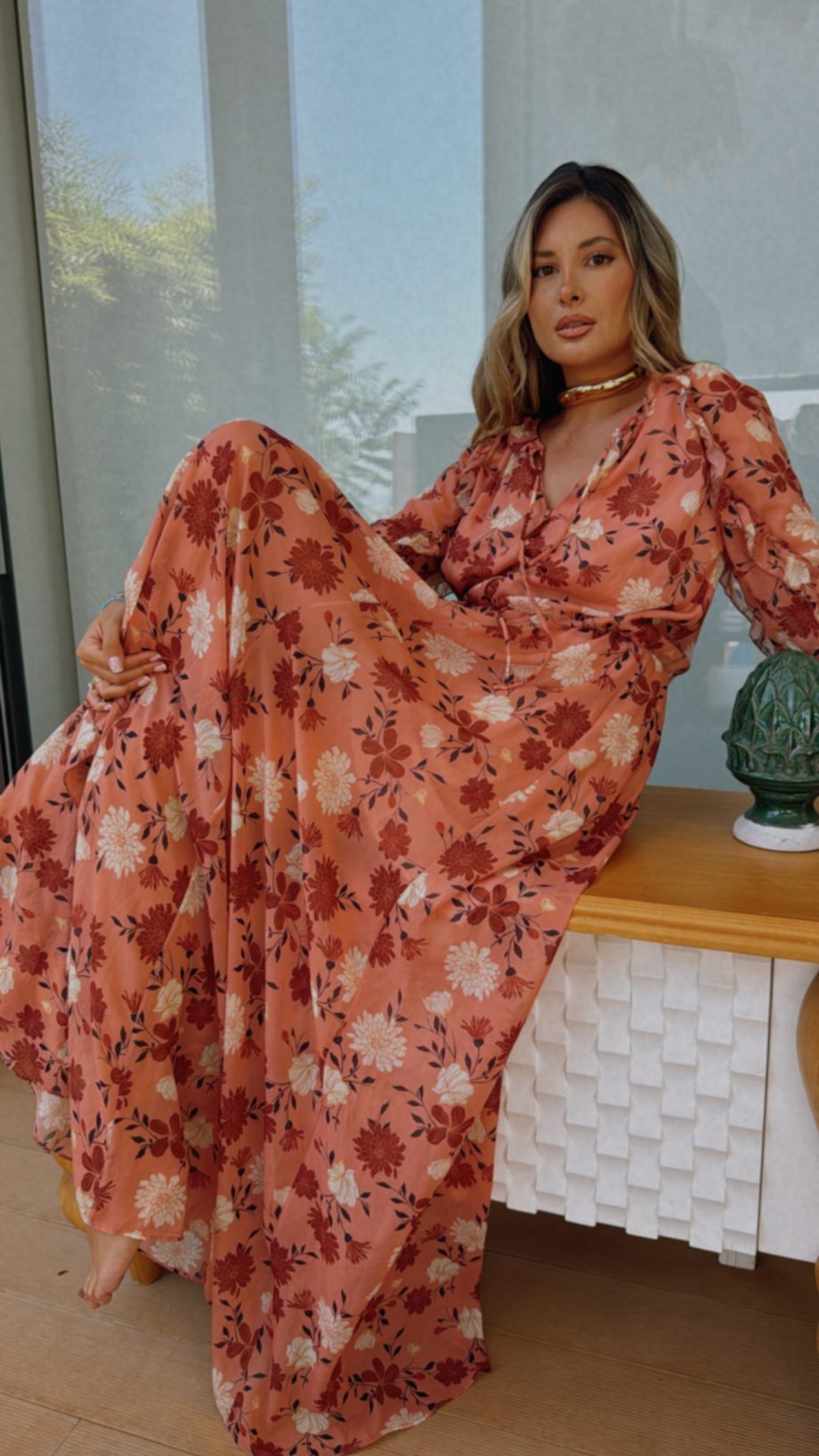 Alexis maxi dress
