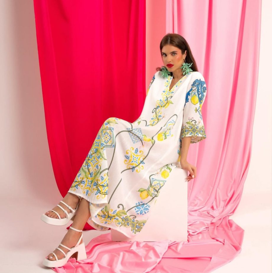 Layla linen dress