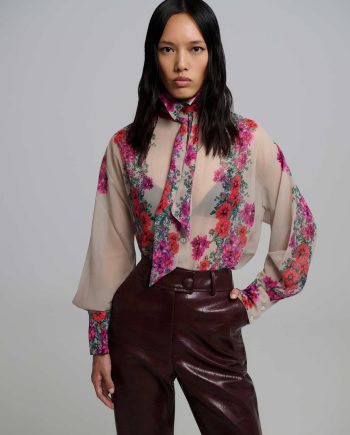 Brea beige oversized shirt