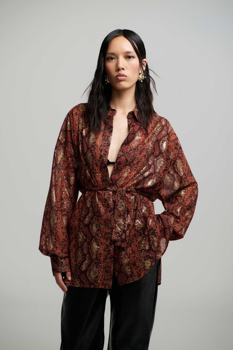 Alba oversized shirt