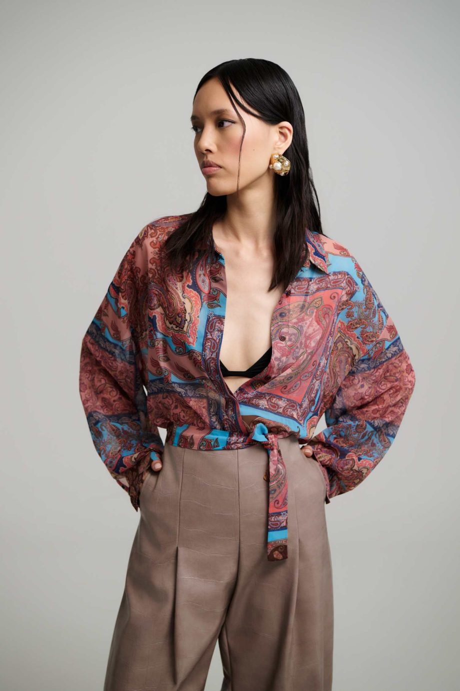 Aisha oversized shirt