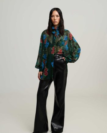 Kelly faux leather pants
