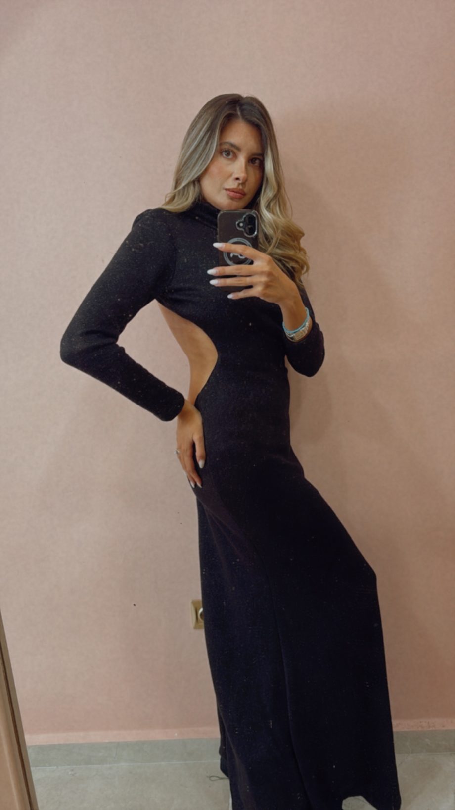 Wild ember maxi dress