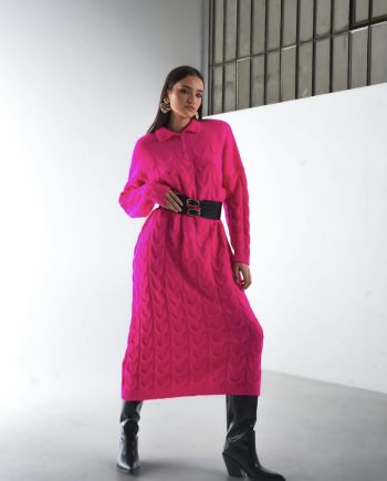 Chantal knitted maxi dress