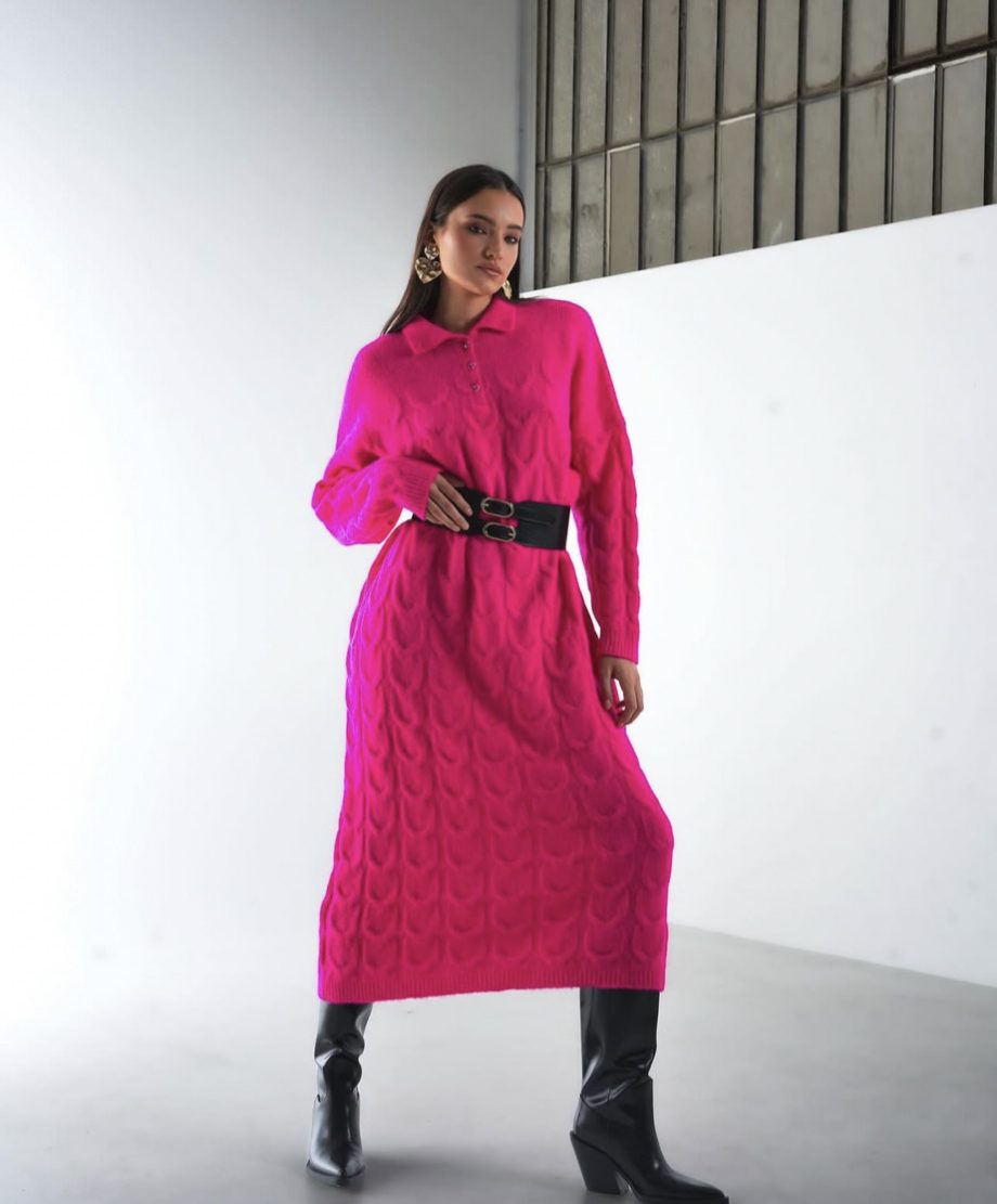 Chantal knitted maxi dress