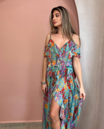 Shila blue dress
