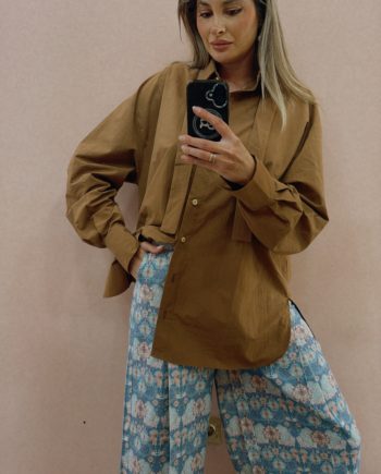 Andy popline oversized shirt