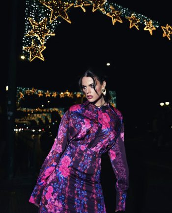 Avie satin shirt