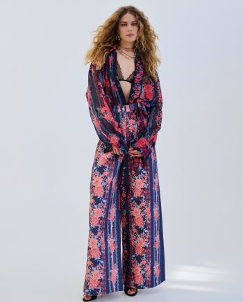 Denise blue denim pants