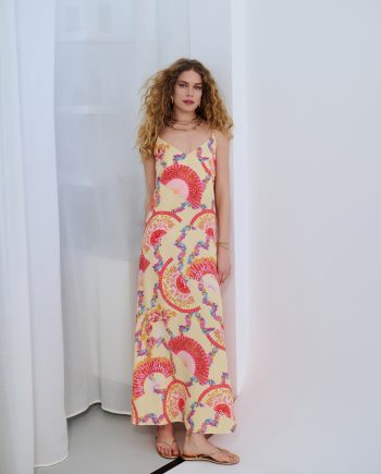 Sunwake slip yellow dress