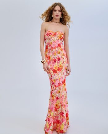 Sunritual strapless maxi dress