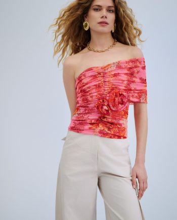 Bareheat polymorphic mesh top