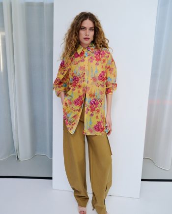 Sunspell yellow oversized shirt