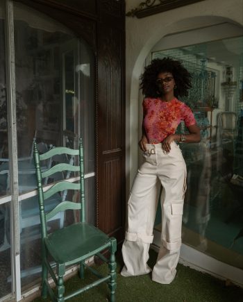 Norma cargo denim pants