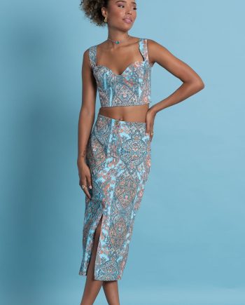 Capri denim set