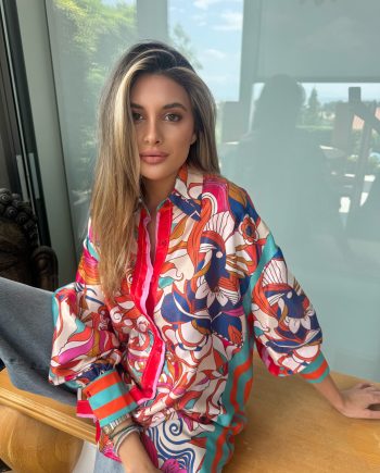 Sirene satin shirt