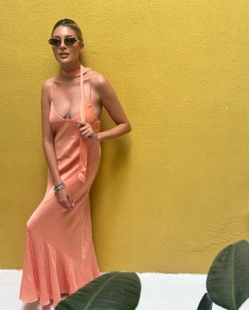 Shiloh satin dress