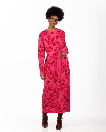 Halo knitted dress
