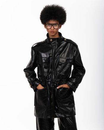 Noreia faux leather jacket