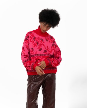 Halo knitted sweater