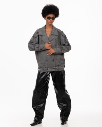 Nivelle wool padded jacket