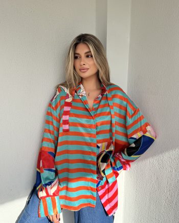 Sirene satin shirt